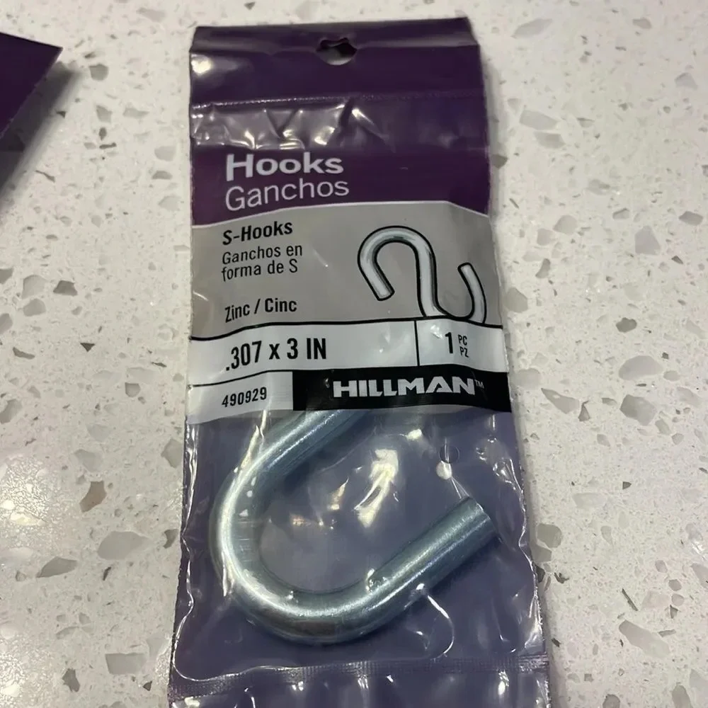 Nwt Hillman S Hook .307x3 inches. I piece